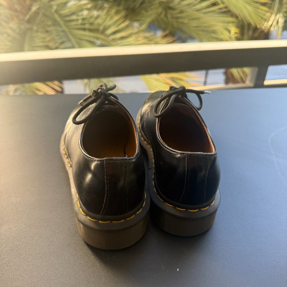 Mens Dr. Martens 1461 Smooth Leather Oxford Shoes Size: 6 Color: Black - Picture 4 of 9